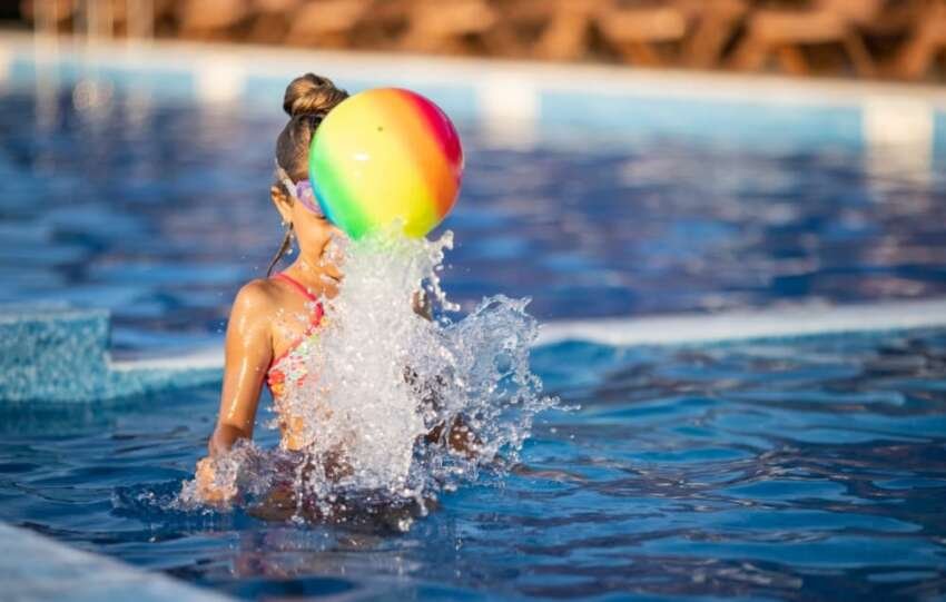 Water polo ball for kids
