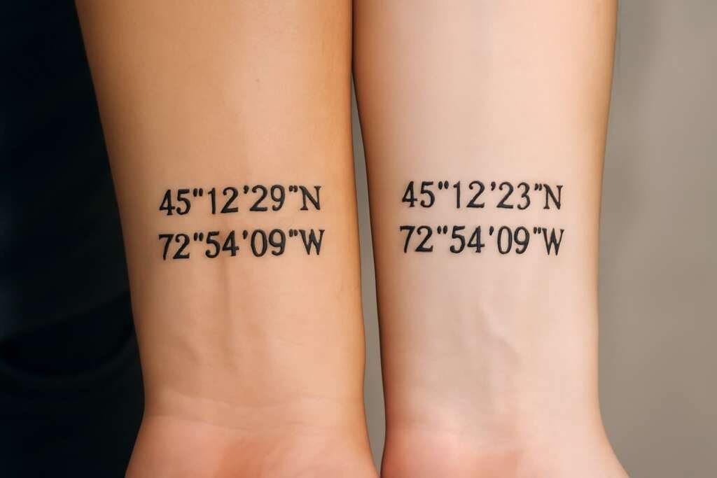 Coordinate Tattoos