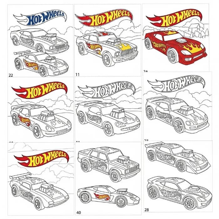 Hot Wheels Flame Logo
