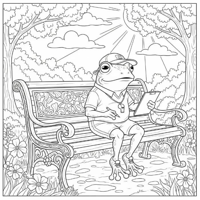 Frog Coaching from the Bench