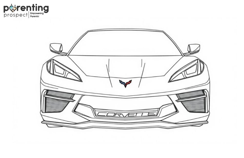 Corvette front View