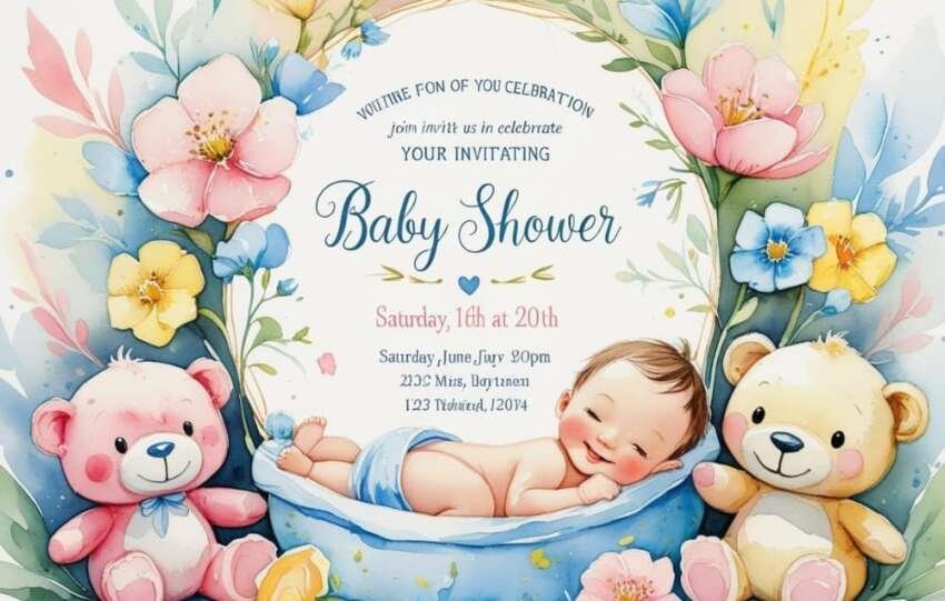 How to Design the Perfect Baby Shower Invitation