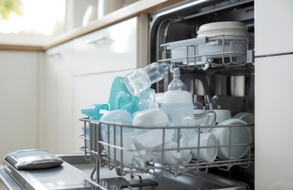 How to Wash Glass Baby Bottles in the Dishwasher?